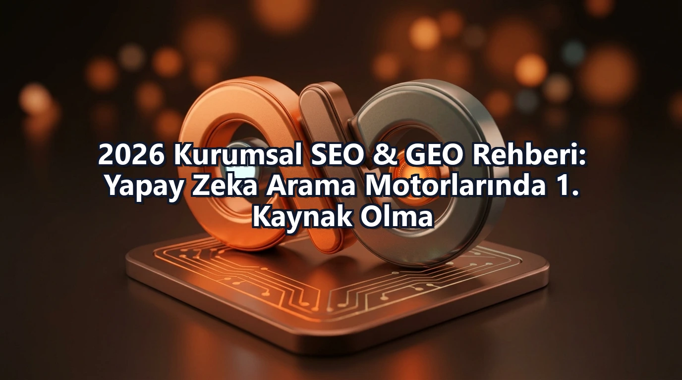 2026 Kurumsal SEO & GEO Rehberi: Yapay Zeka Arama Motorlarında 1. Kaynak Olma